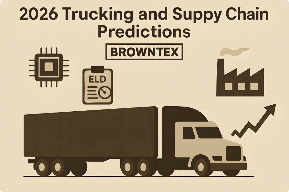 2026 Trucking & Supply Chain Forecast: Industry Trends to Watch